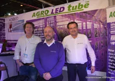De mannen van Agro-LED Tube: Roy Visser, Mark van der Ende en Arnaud Teller.